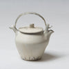 Katsufumi Baba, Teapot in "Kohiki" matt finish with pewter handle