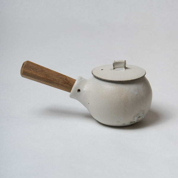 Japanese teapot - Kohiki matt finish with wood handle – wabizest