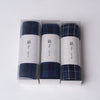Marukawa Shoten Cotton placemat in blue indigo vertical stripe - Matsusaka Momen