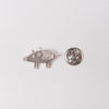 Mariko Kitano, Pin badge in solid silver featuring Pitter-patter Wild Boar Piglet