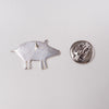 Mariko Kitano, Pin badge in solid silver featuring Pitter-patter Wild Boar Piglet