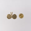 Mariko Kitano, Pin badge in brass featuring a Striped Butterfly