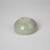 Bowl with pouring lip in olive green glaze