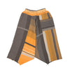 "Only One" Tarun pants (divided skirt) long in wool & cotton - orange & brown, normal 2