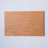 Rectangular plate large - cherry wood, handcrafted, rippled surface