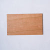 Rectangular plate small - cherry wood, handcrafted, rippled surface