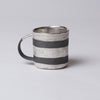 Yoshimitsu Nakasono, Mug with silver & black stripes
