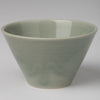 Small bowl in olive green glaze