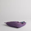 Hand woven cotton Azuma bag (S) - dark pink & blue