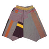 "Only One" Tarun pants (divided skirt) short in wool & cotton - grey & yellow, normal 2