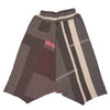 "Only One" Tarun pants (divided skirt) long in wool & cotton - brown & pink, normal 2